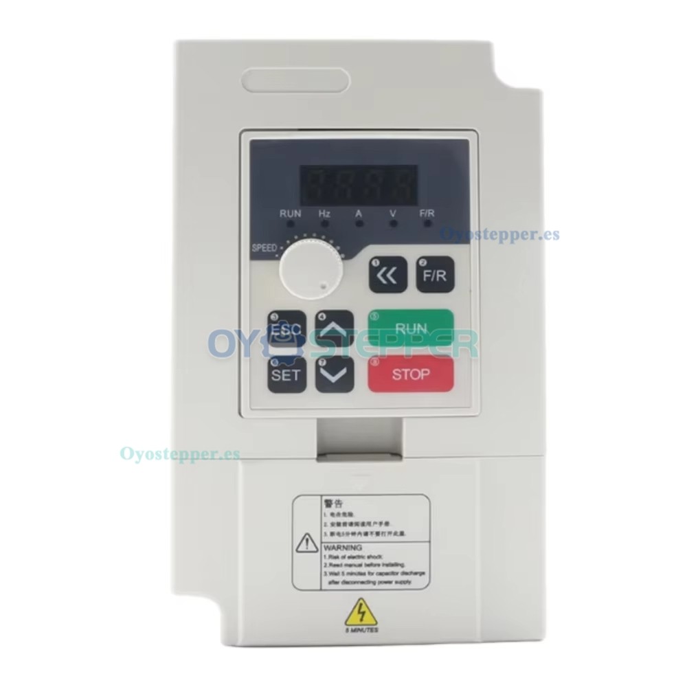 Kit de husillo CNC de 1,5kW ER11 24000rpm refrigerado por aire con VFD